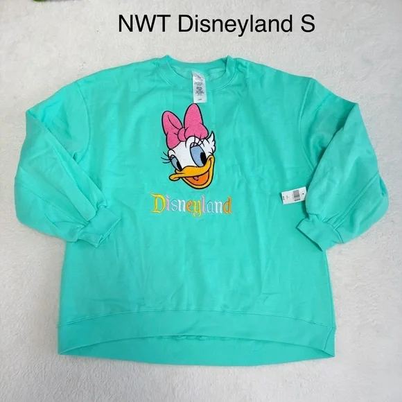 Disney Teal Crewneck Sweatshirt - Picture 2 of 15